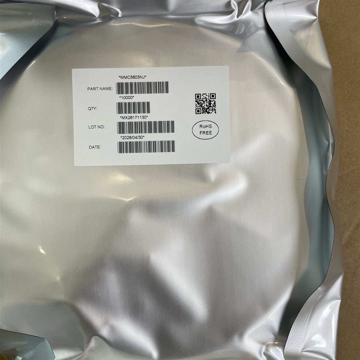 美新 MMC5603NJ 现货实拍图